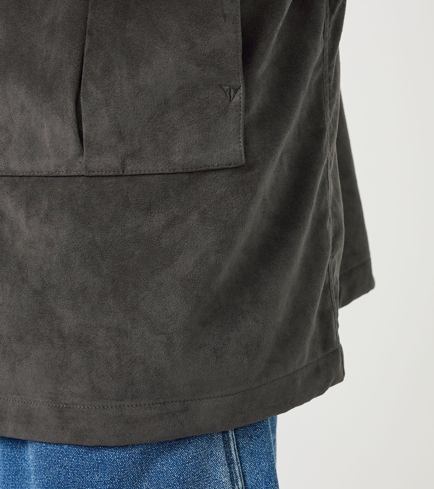 THE NORTH FACE PURPLE LABEL Synthetic Leather Mountain Wind Parka