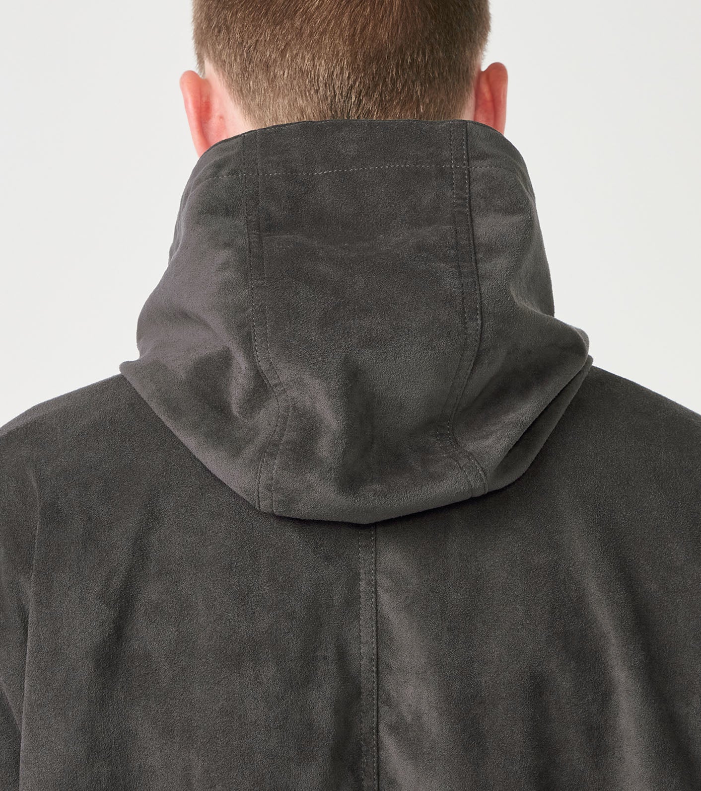 THE NORTH FACE PURPLE LABEL Synthetic Leather Mountain Wind Parka