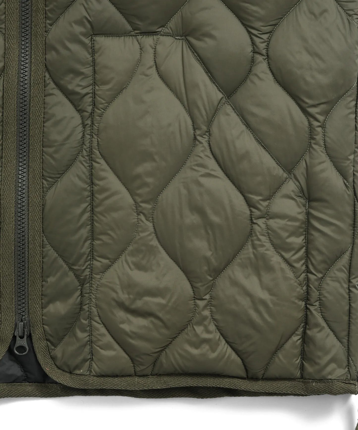 TAION MILITARY V NECK W-ZIP DOWN JKT (SOFT SHELL)