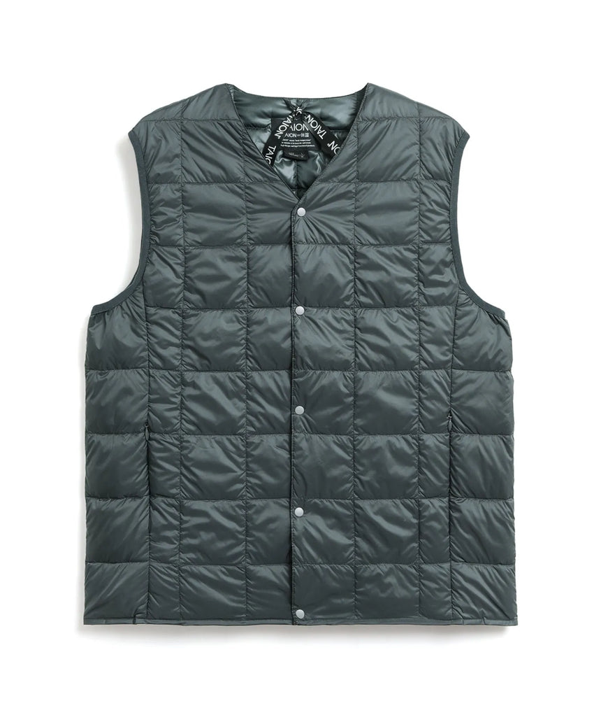 TAION V NECK BUTTON DOWN VEST