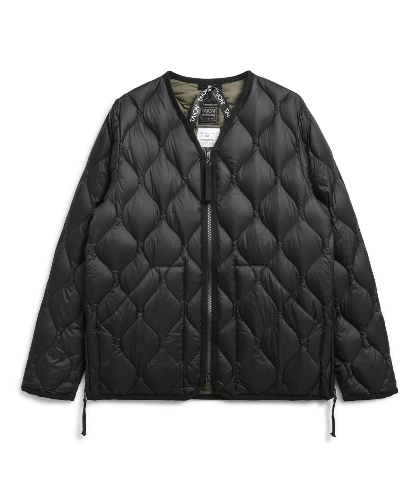 TAION MILITARY V NECK W-ZIP DOWN JKT (SOFT SHELL)