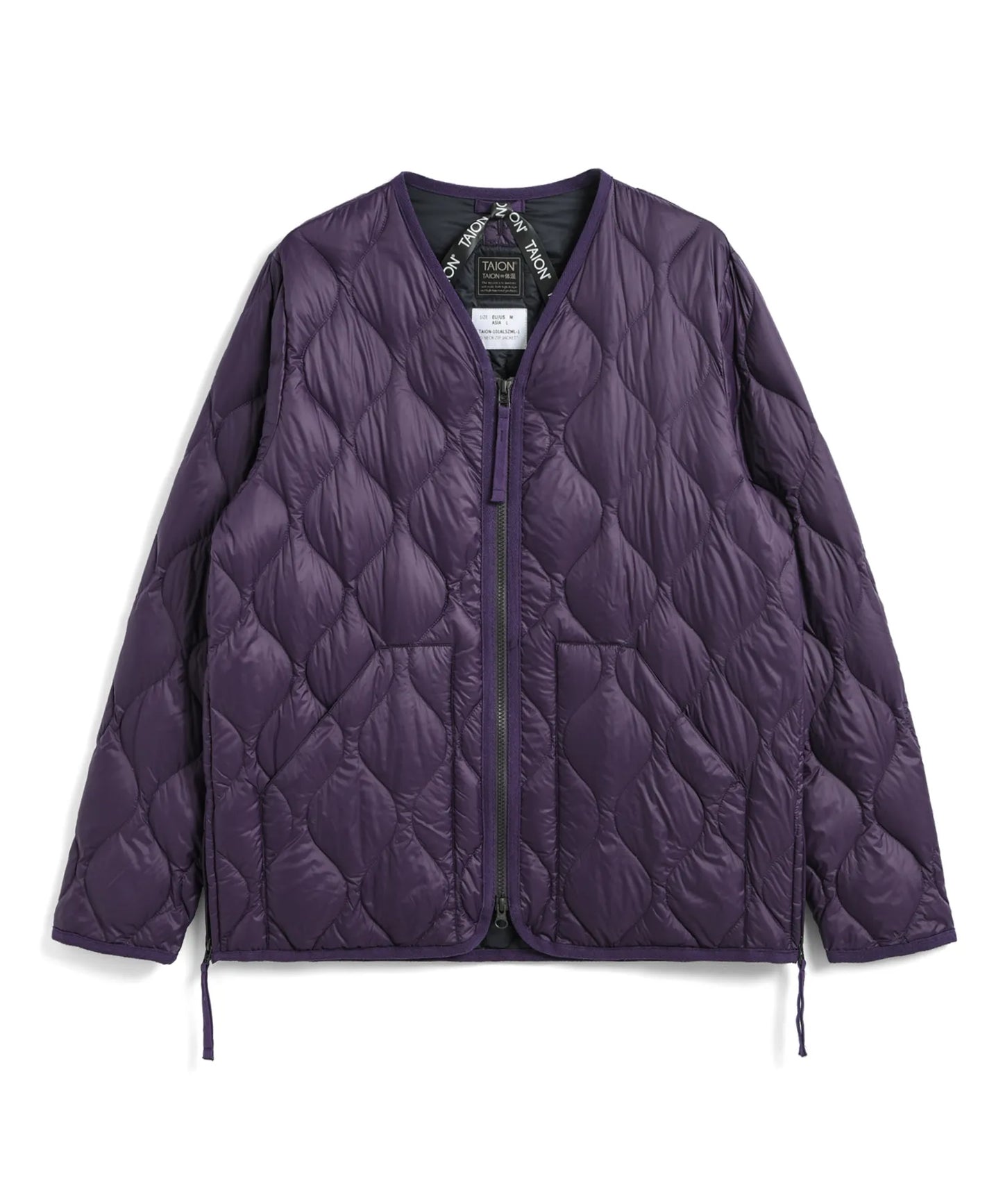 TAION MILITARY V NECK W-ZIP DOWN JKT (SOFT SHELL)