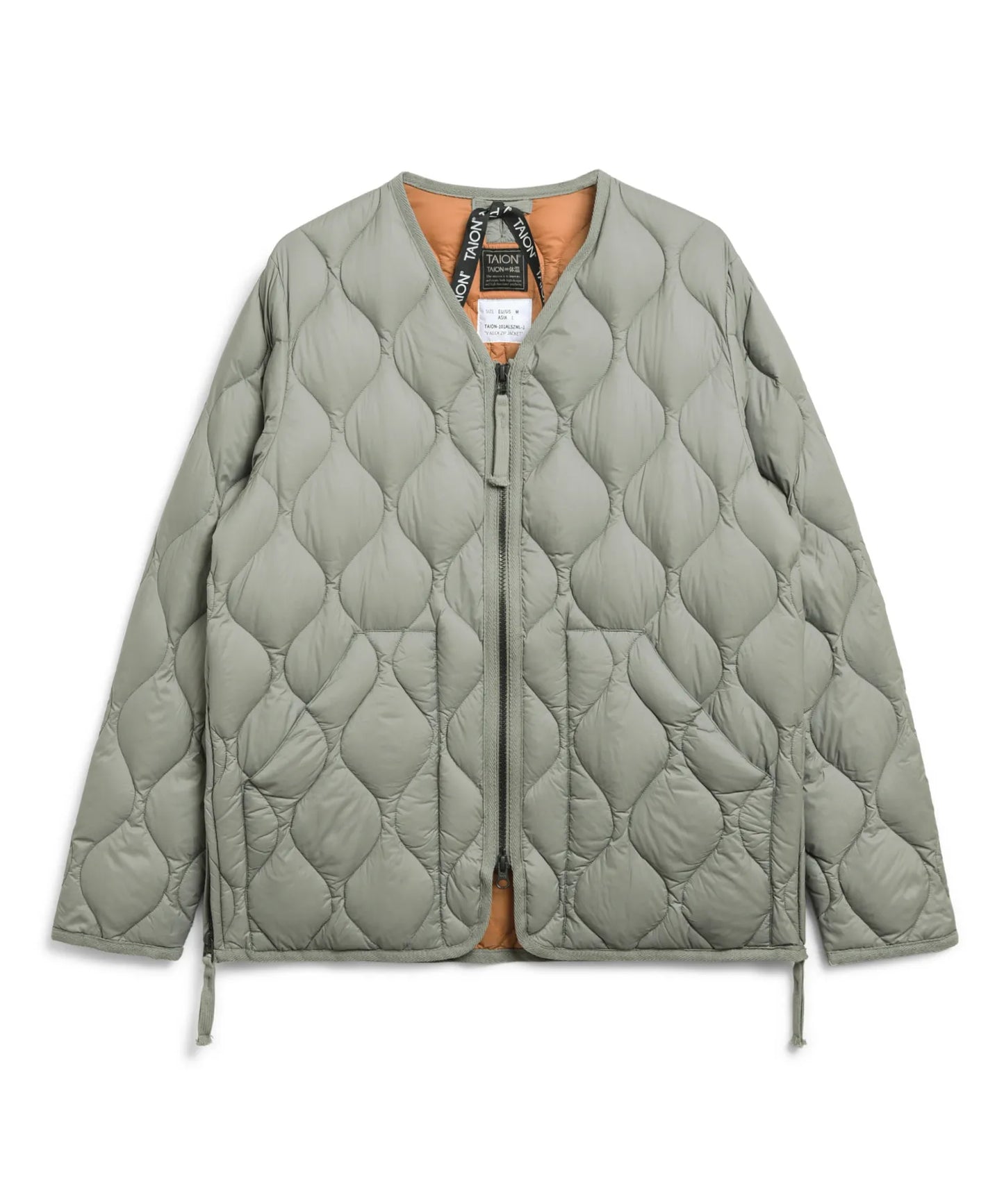 TAION MILITARY V NECK W-ZIP DOWN JKT (SOFT SHELL)