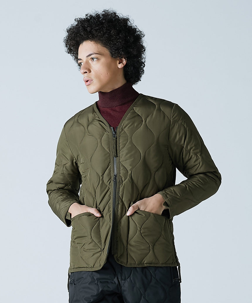 TAION Military V-neck Zip Down Jacket