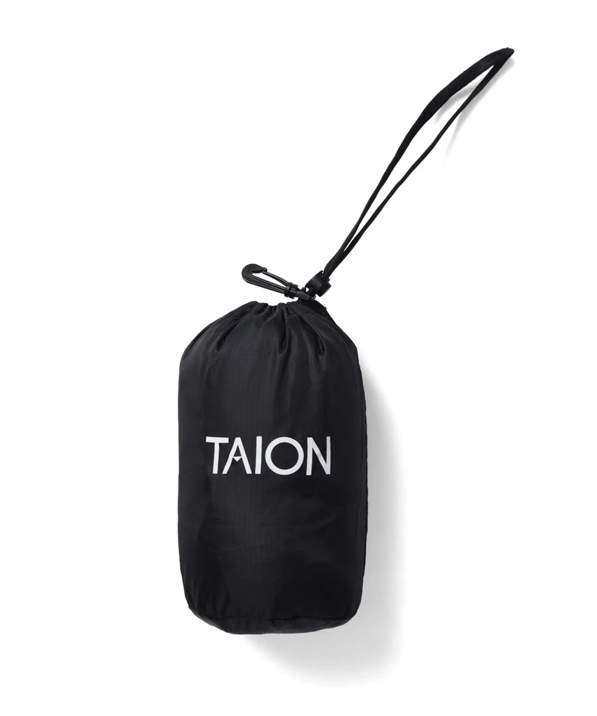 TAION Crew Neck Button Inner Down Vest