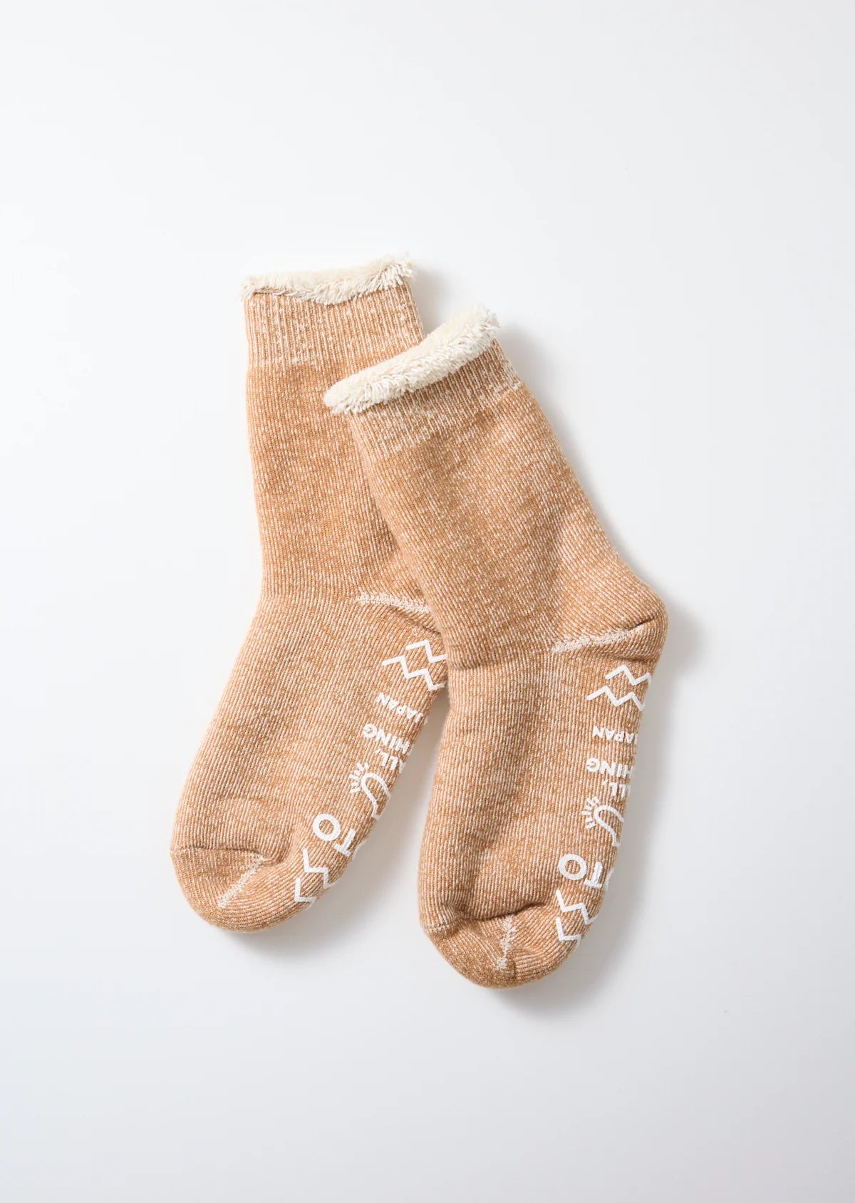 RoToTo DOUBLE FACE ROOM SOCKS "SHAGGY PILE"