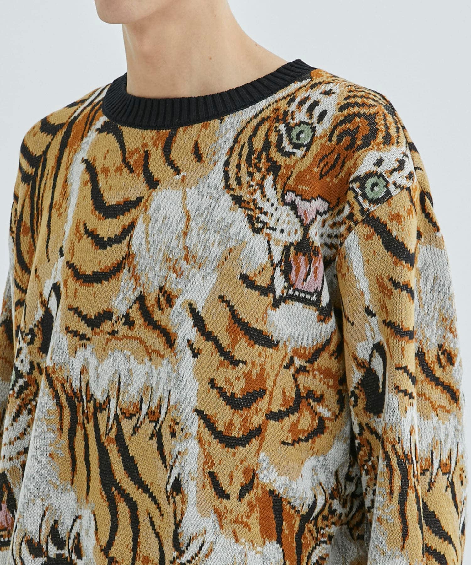 WACKO MARIA TIM LEHI / JACQUARD SWEATER – unexpected store