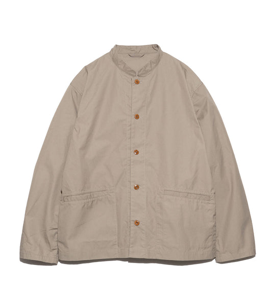 nanamica Band Collar Shirt Jacket