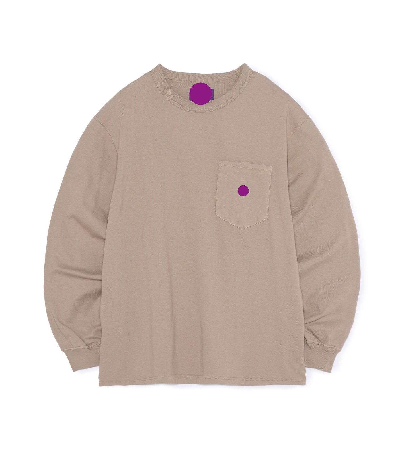 Purple Label 8oz Field Long Sleeve Pocket Tee