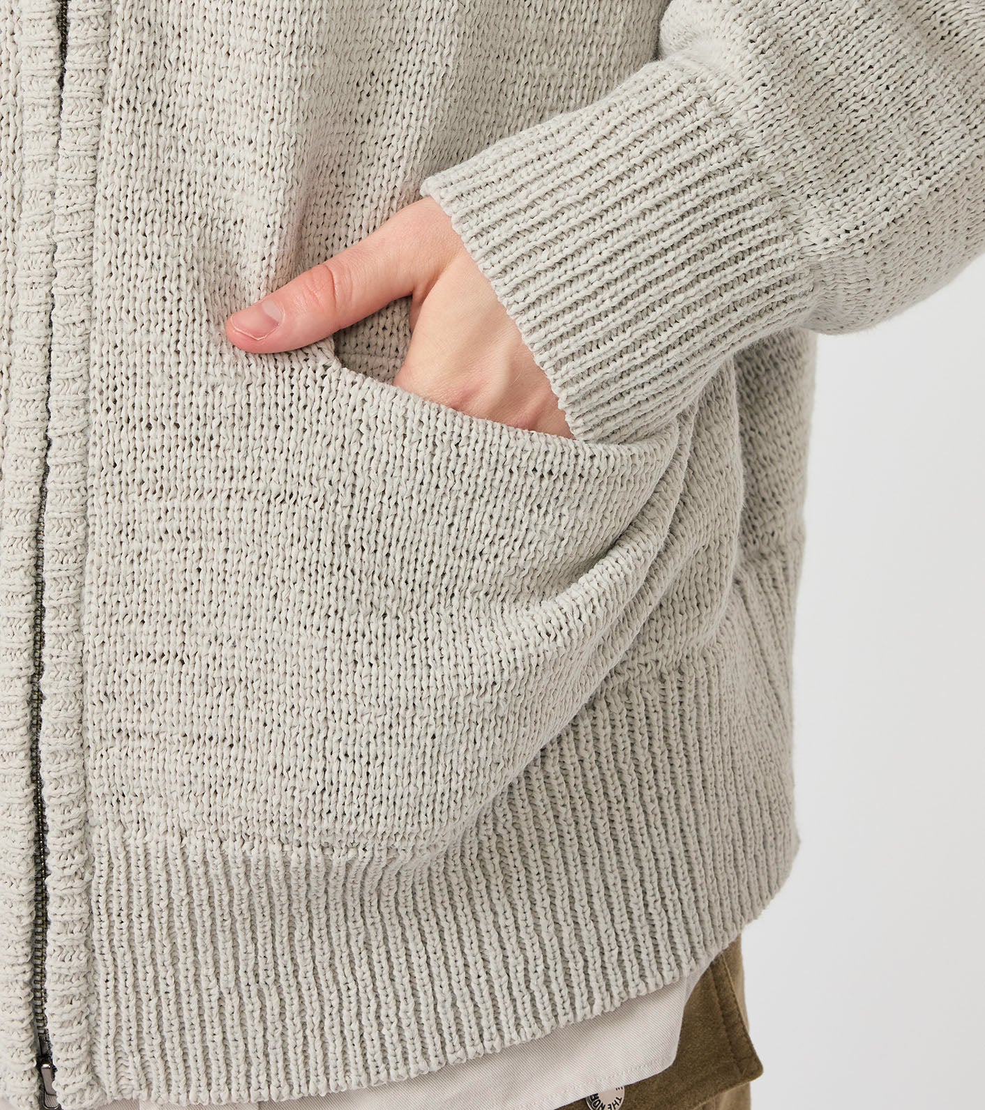 THE NORTH FACE PURPLE LABEL Tape Yarn Field Sweater