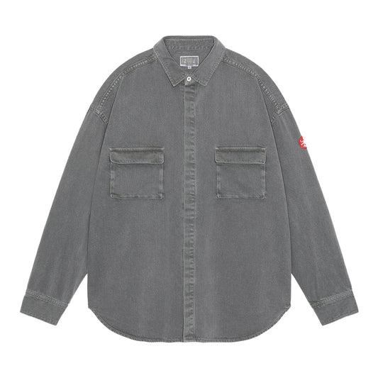 Cav Empt C.E OVERDYE COLOUR DENIM BIG SHIRT