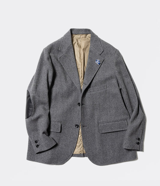 Unlikely Assembled Sports Coat Wool Tweed