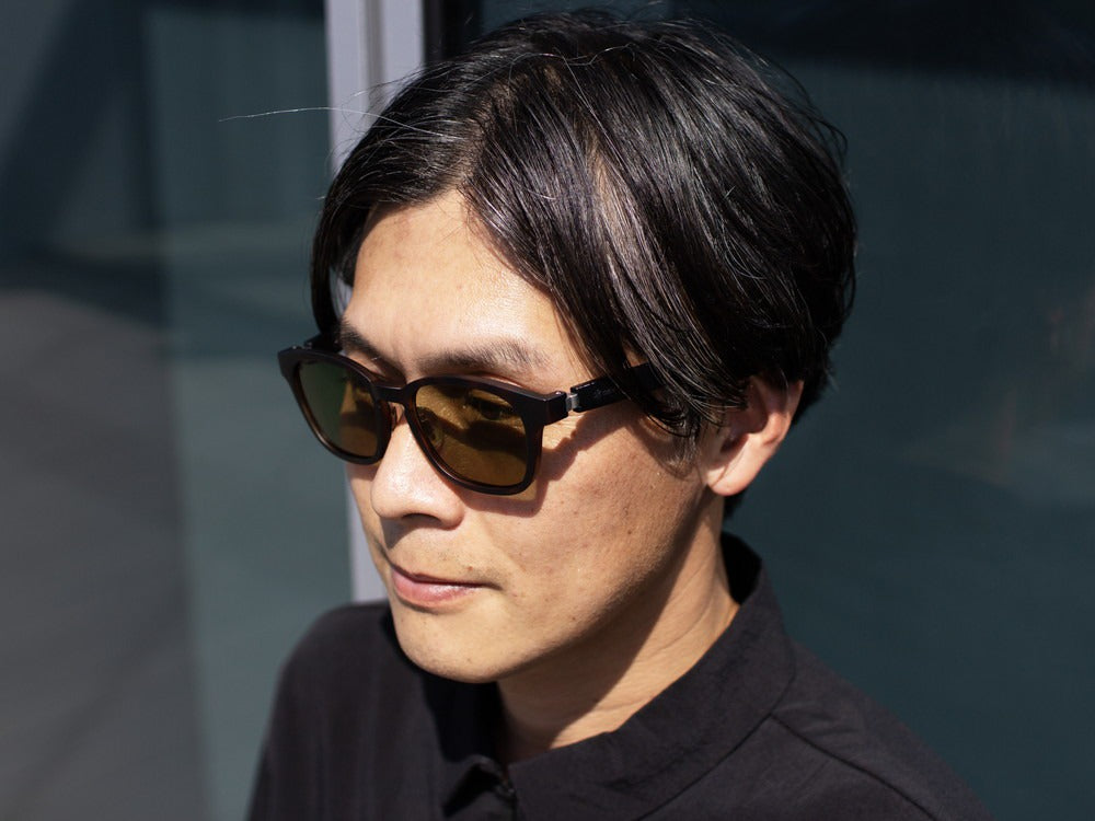 JINS × Snow Peak SUNGLASSES +360° ブラウンデミ JINS × Snow Peak SUNGLASSES ＋360° Wellington Sunglasses
