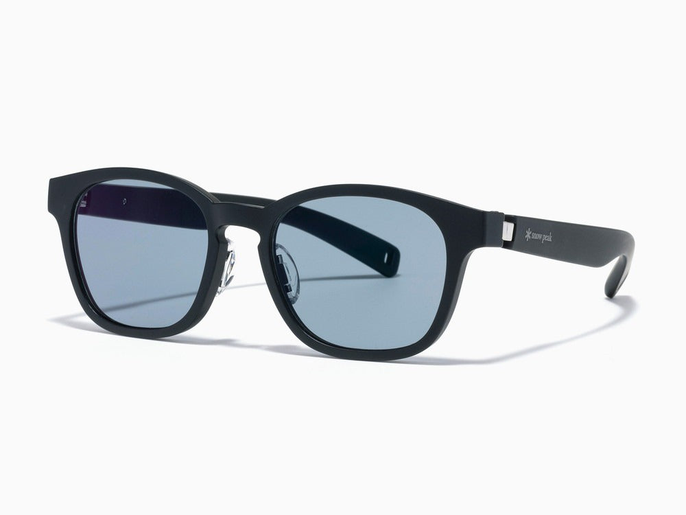 JINS × Snow Peak SUNGLASSES ＋360° Wellington Sunglasses Matte Black
