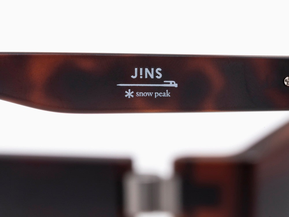JINS × Snow Peak SUNGLASSES ＋360° Wellington Sunglasses Matte Black