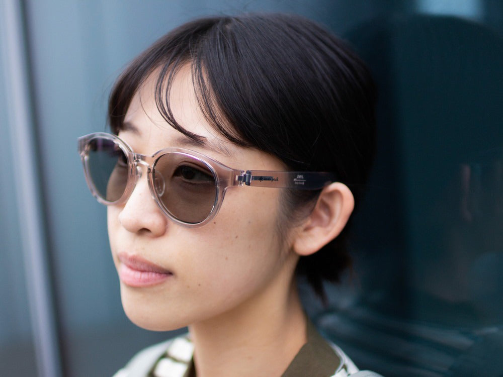JINS × Snow Peak SUNGLASSES ＋360° Boston Sunglasses Clear