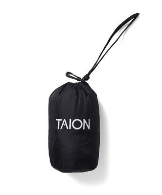 TAION OVER SIZE W-ZIP DOWN HOODIE