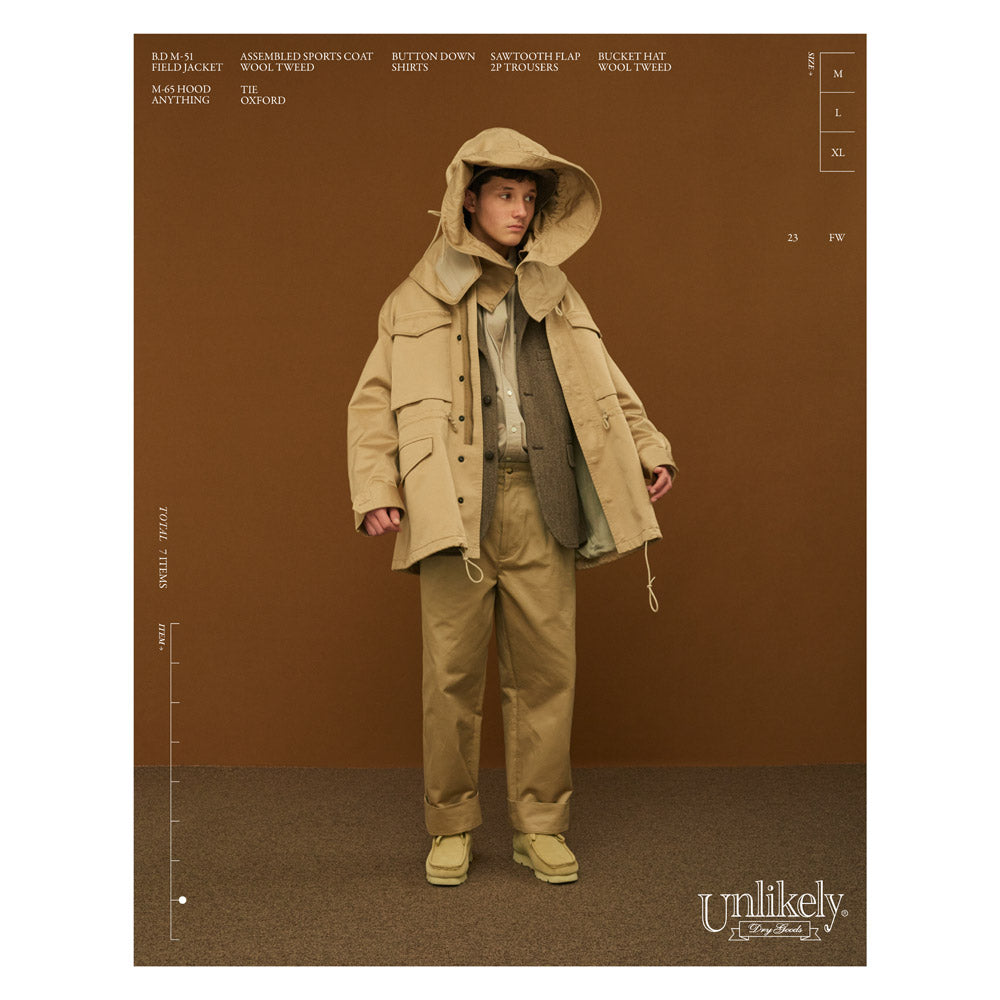 Unlikely B.D M-51 Field Jacket – unexpected store