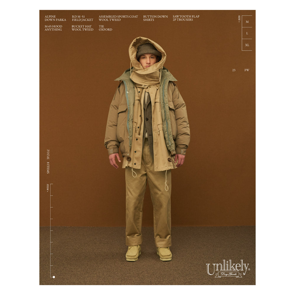 Unlikely B.D M-51 Field Jacket – unexpected store