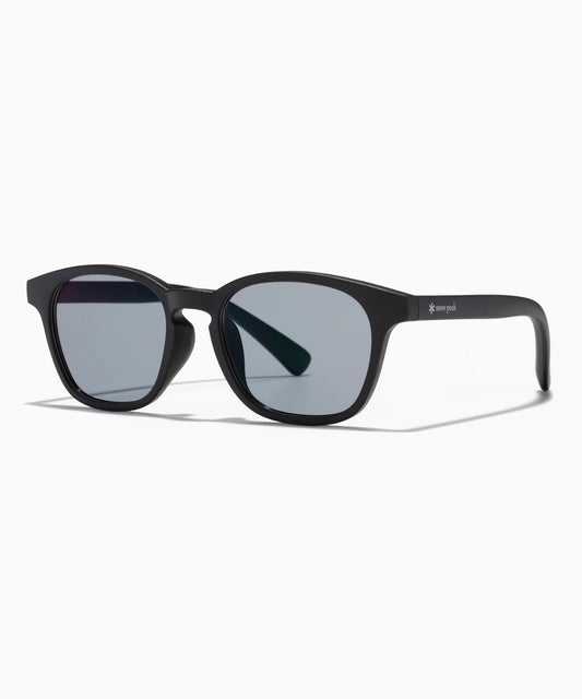 JINS × Snow Peak Rubber SUNGLASSES Black