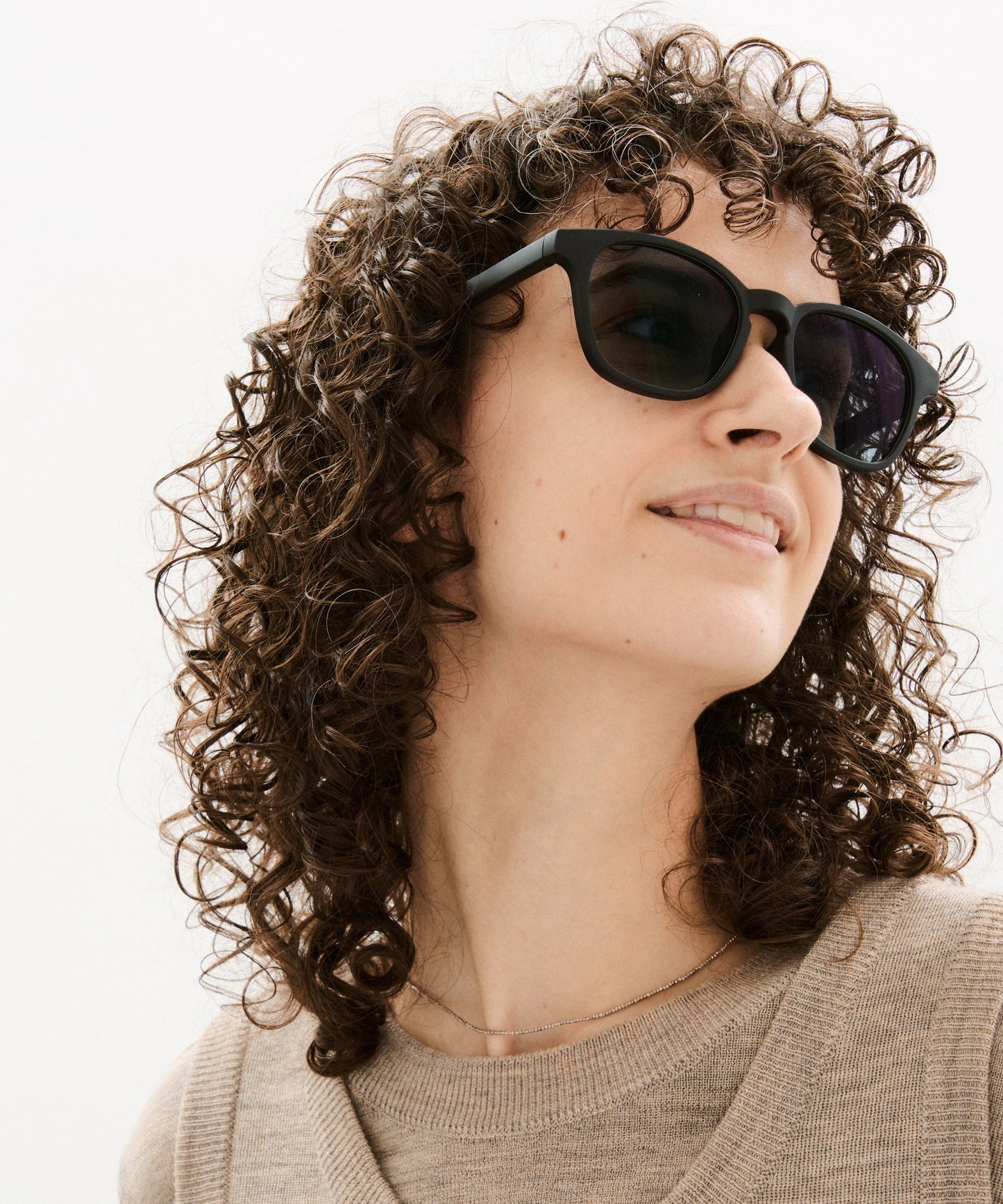JINS × Snow Peak Rubber SUNGLASSES Black