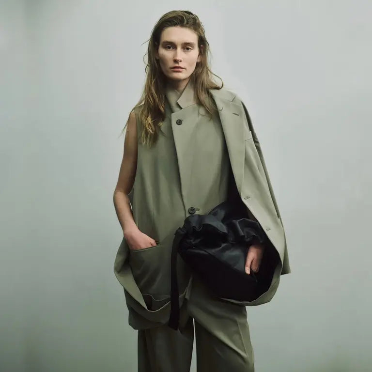 バッグ ssstein SHIRRING HANDLE LEATHER SHOULDER ssstein SHIRRING HANDLE LEATHER SHOULDER BAG – unexpected store