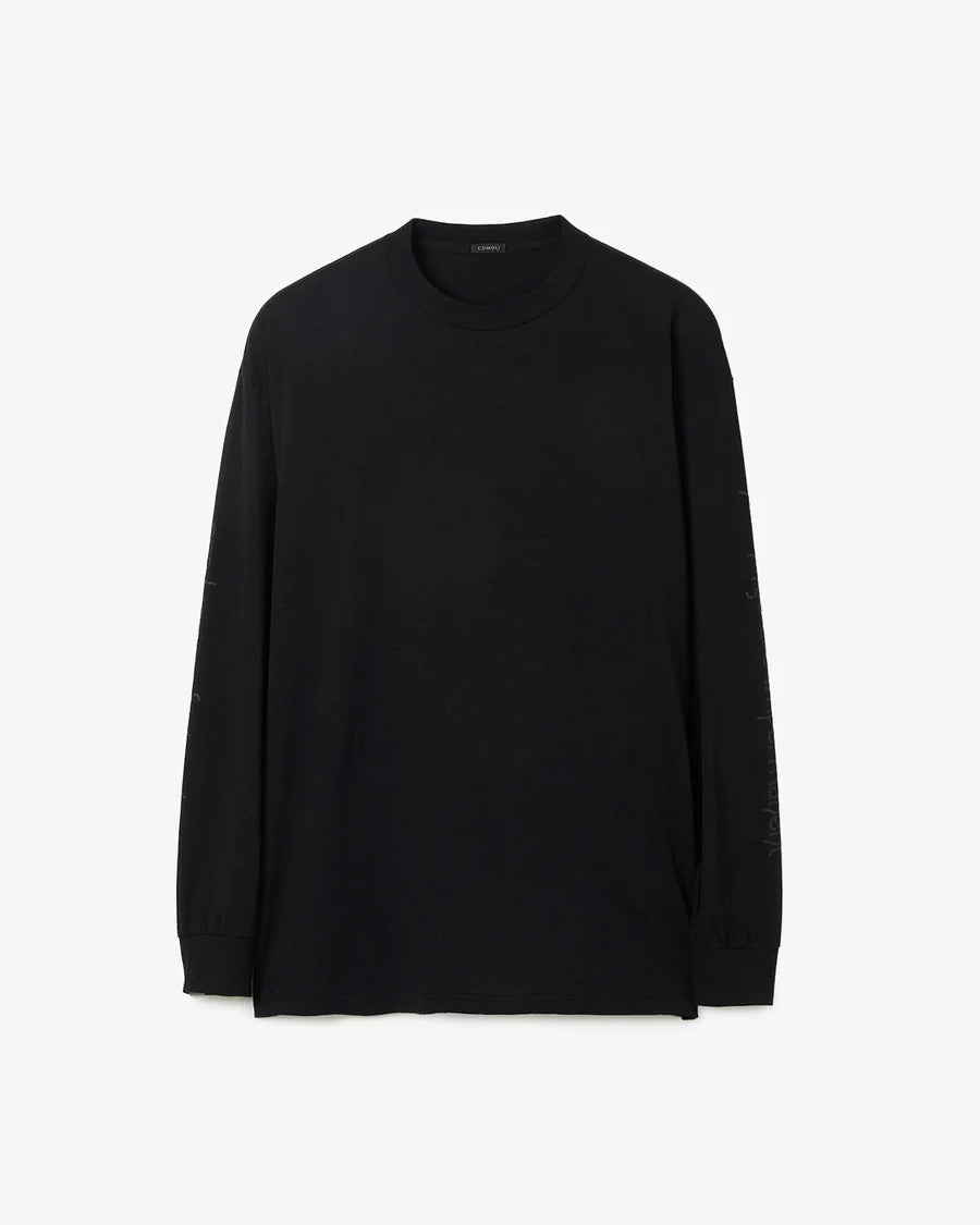 COMOLI Cotton cashmere Long Sleeved T-shirt
