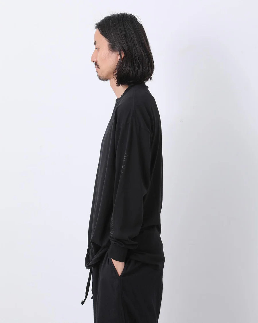 COMOLI Cotton cashmere Long Sleeved T-shirt