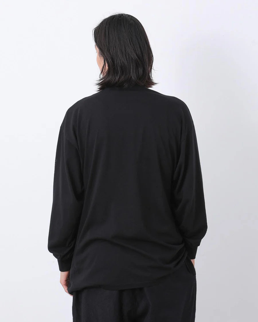 COMOLI Cotton cashmere Long Sleeved T-shirt