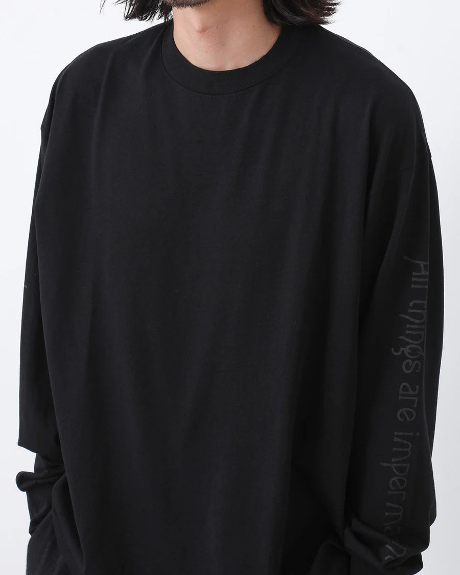 COMOLI Cotton cashmere Long Sleeved T-shirt