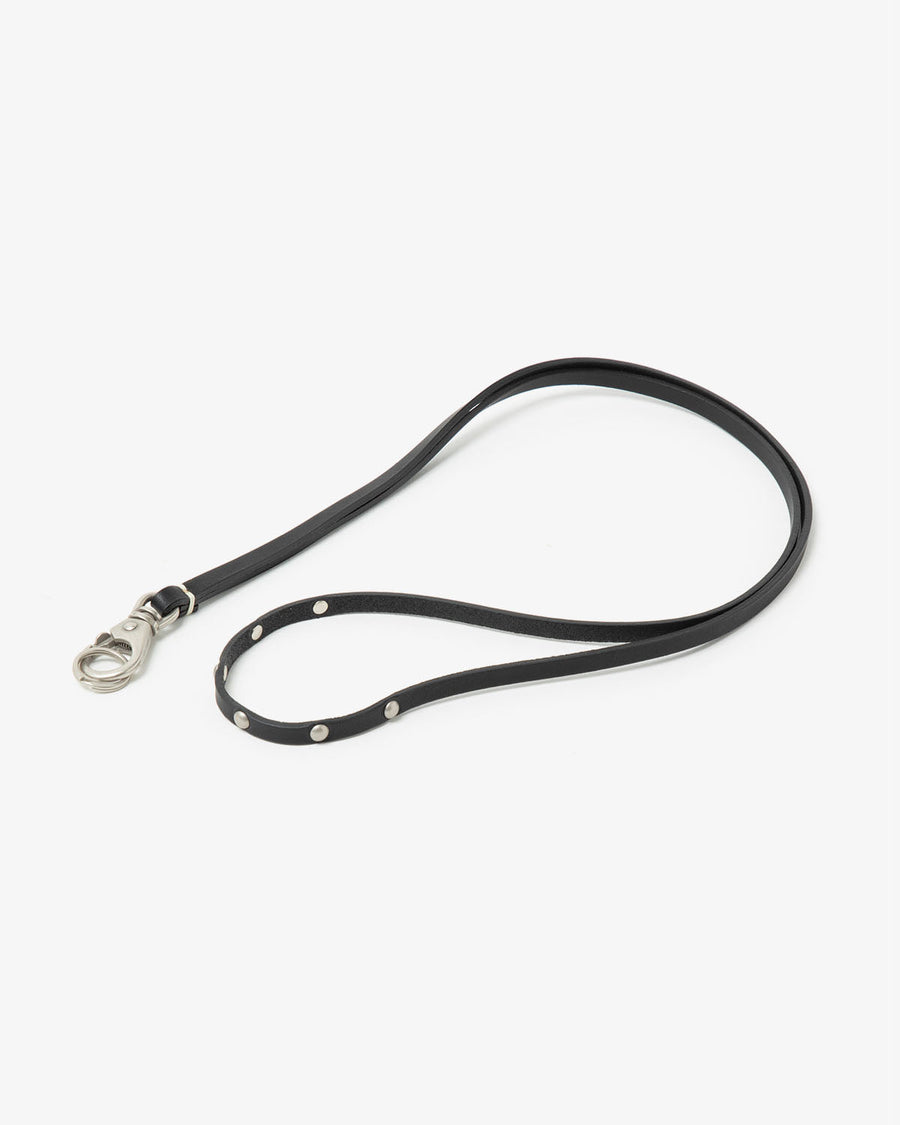 hobo STUDDED LONG KEY RING with COW LEATHER