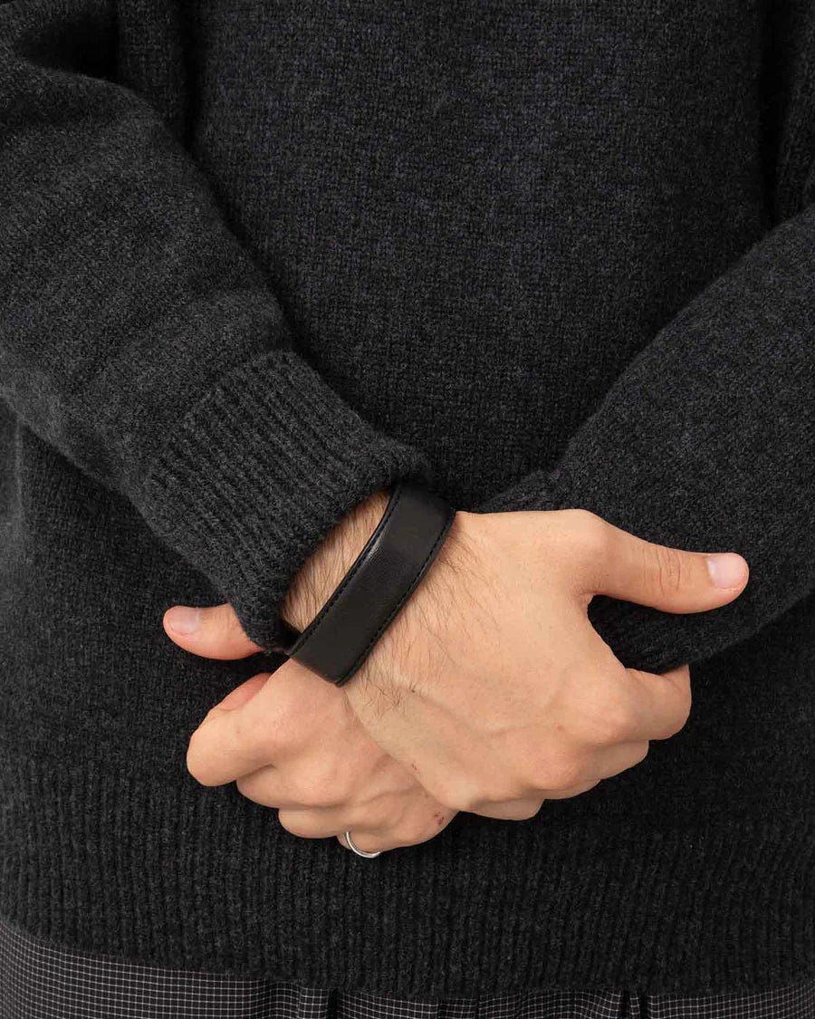 hobo BANGLE NARROW HORSE LEATHER