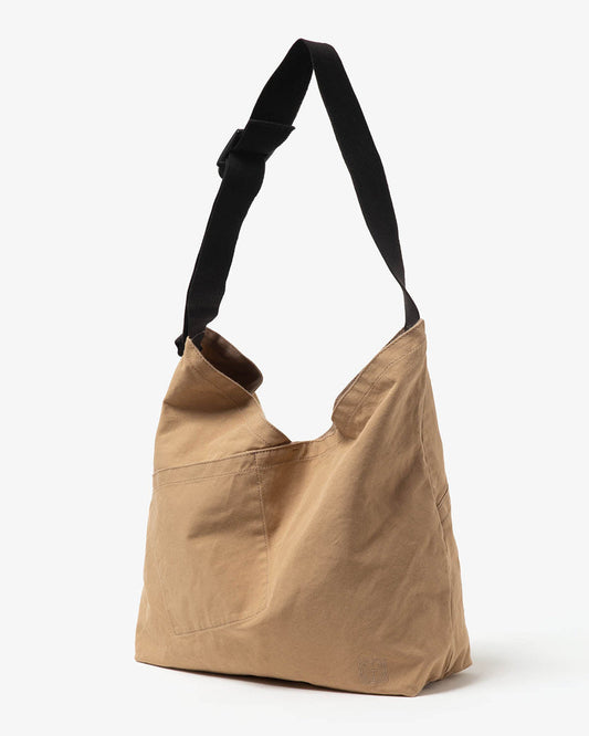 hobo AZUMA SHOULDER BAG M LIGHT CANVAS
