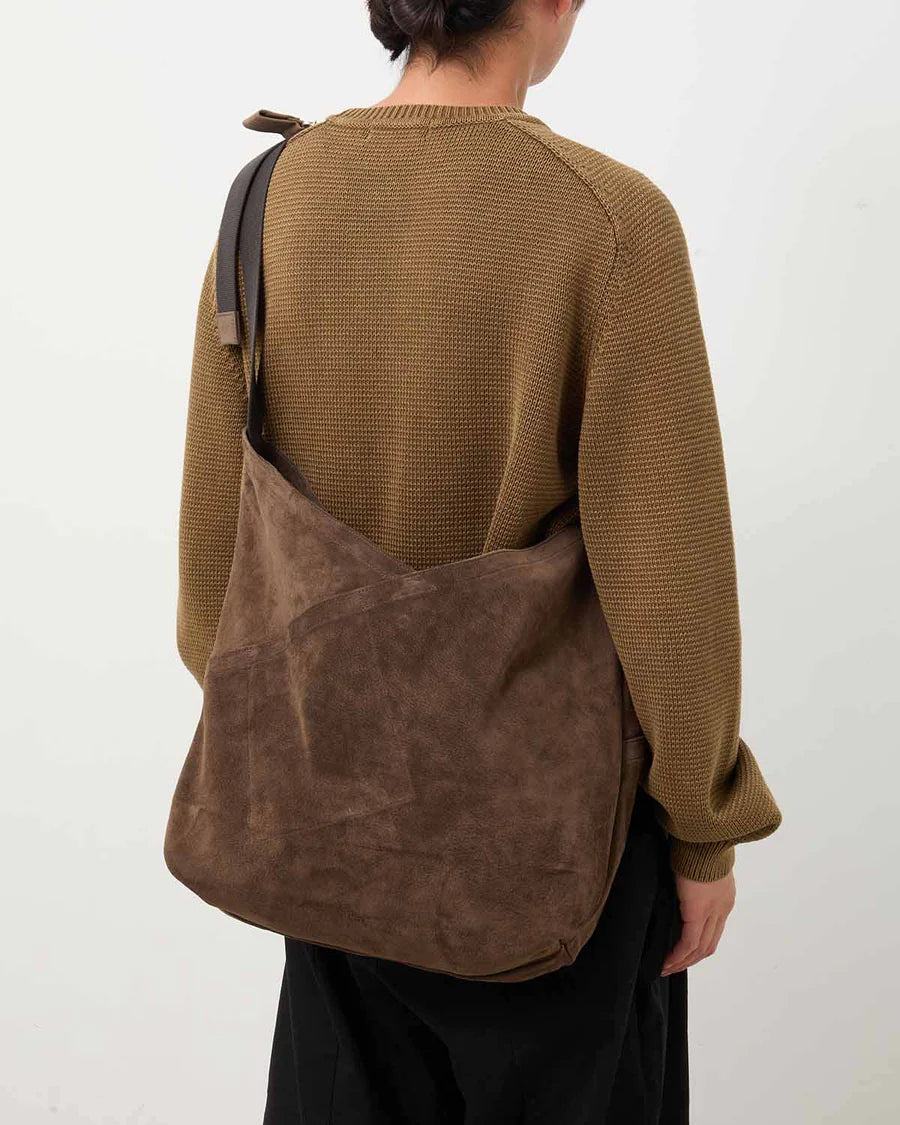 hobo AZUMA SHOULDER BAG M PIG SUEDE