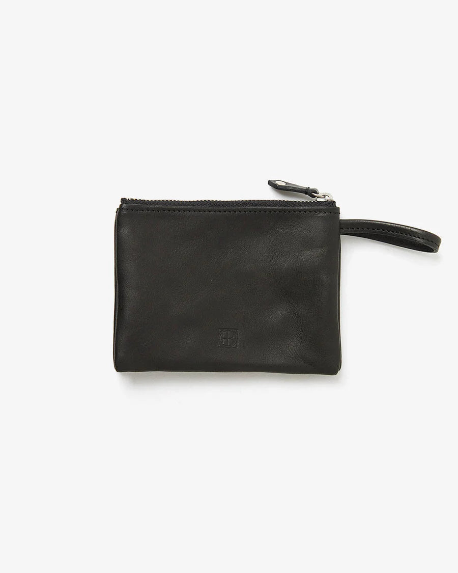 hobo PARTITION ZIP MINI POUCH HORSE LEATHER