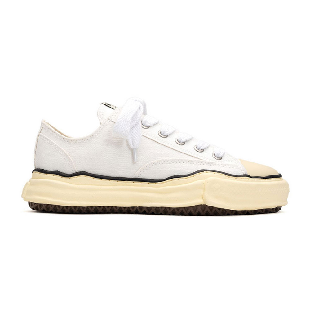 Maison MIHARA YASUHIRO PETERSON Low Vintage Sole Canvas Sneaker White