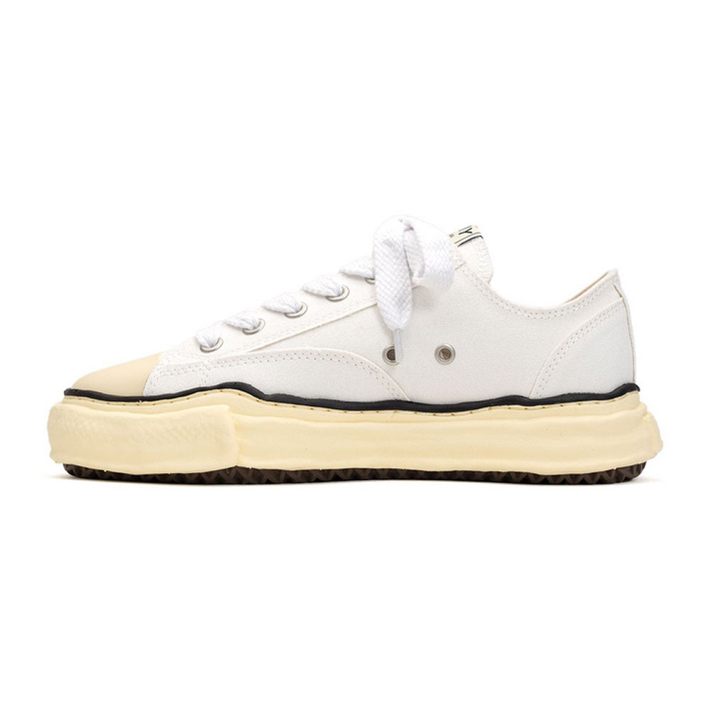 Maison MIHARA YASUHIRO PETERSON Low Vintage Sole Canvas Sneaker White