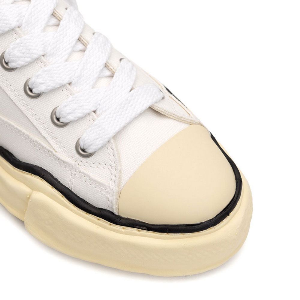 Maison MIHARA YASUHIRO PETERSON Low Vintage Sole Canvas Sneaker White