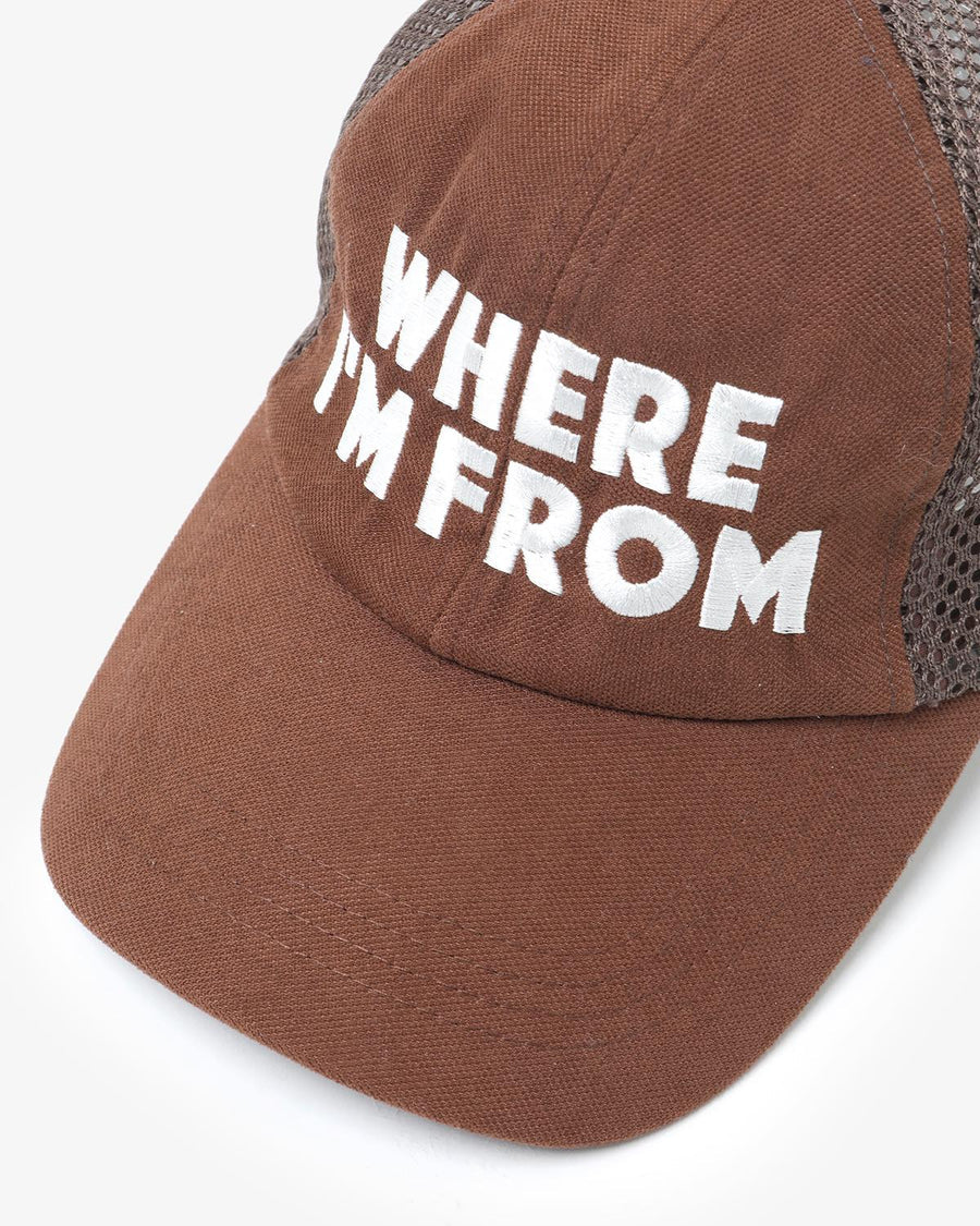 nonnative DWELLER 6P MESH CAP "WHERE I'M FROM"