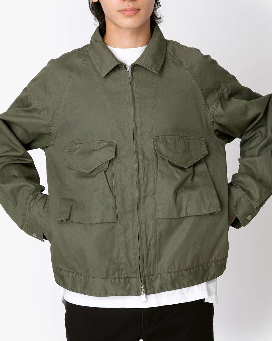 nonnative TROOPER SHORT JACKET COTTON GABARDINE