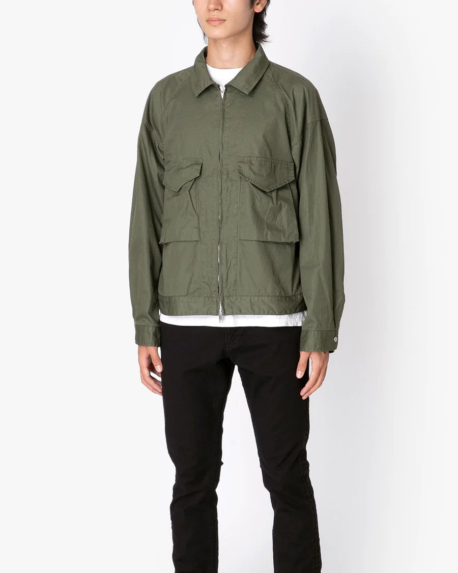 nonnative TROOPER SHORT JACKET COTTON GABARDINE