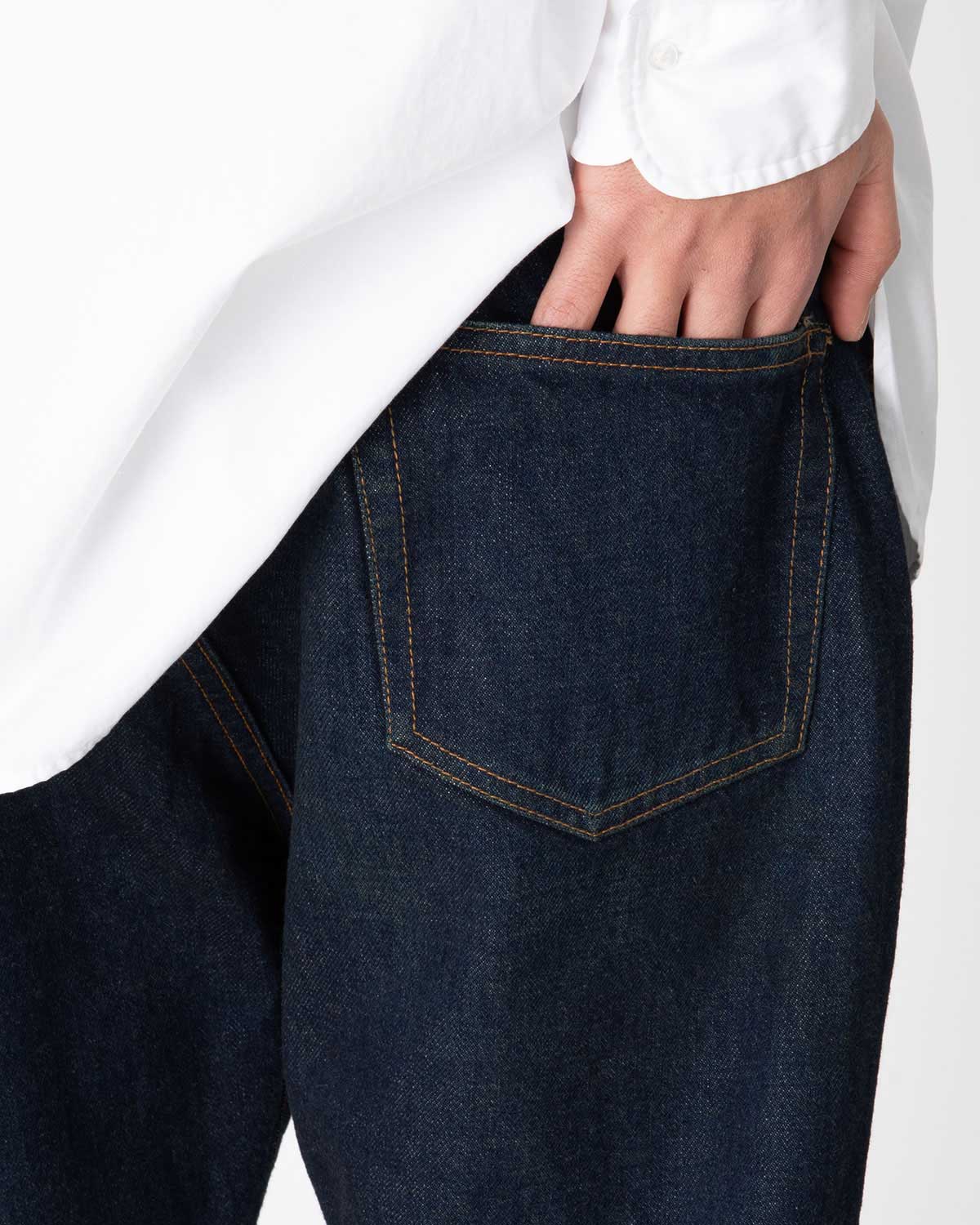 A.PRESSE Washed Denim Pants E