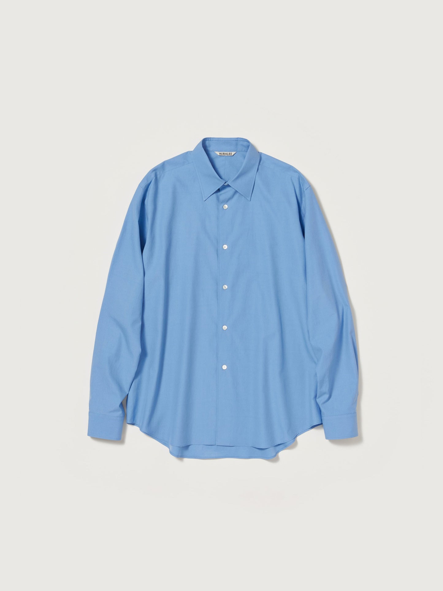 AURALEE WASHED FINX TWILL SHIRT