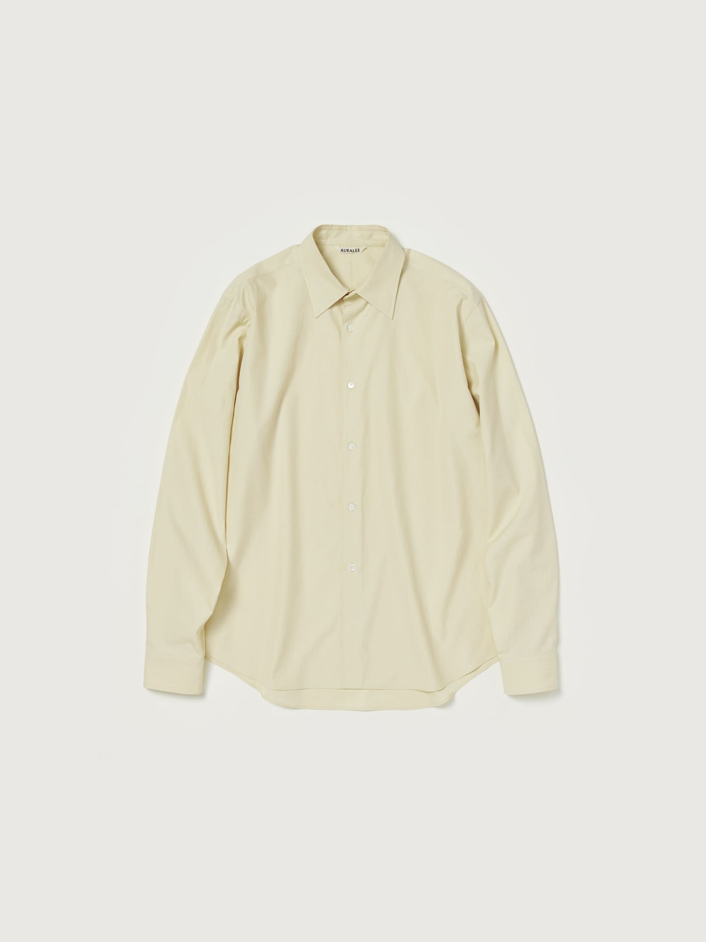 AURALEE WASHED FINX TWILL SHIRT