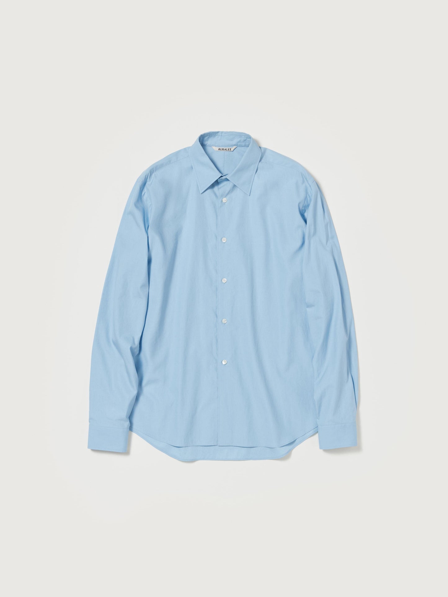 AURALEE WASHED FINX TWILL SHIRT