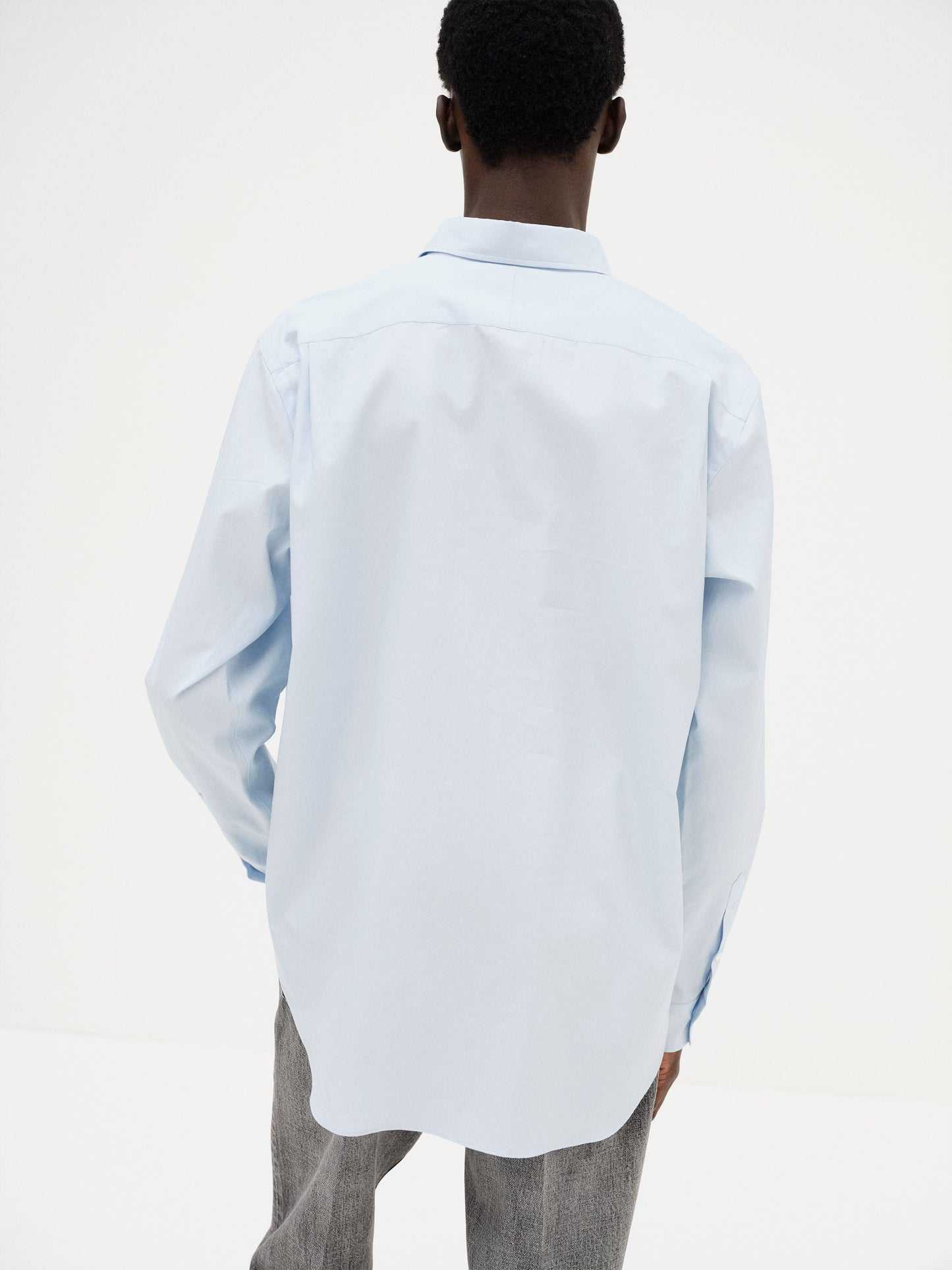 AURALEE WASHED FINX TWILL SHIRT