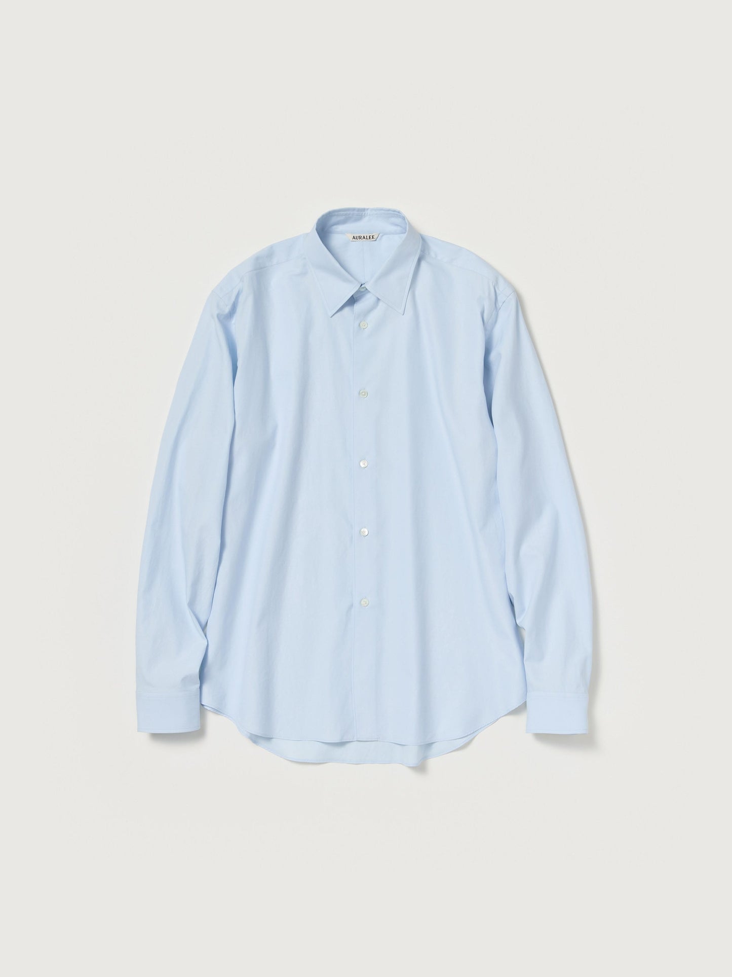 AURALEE WASHED FINX TWILL SHIRT