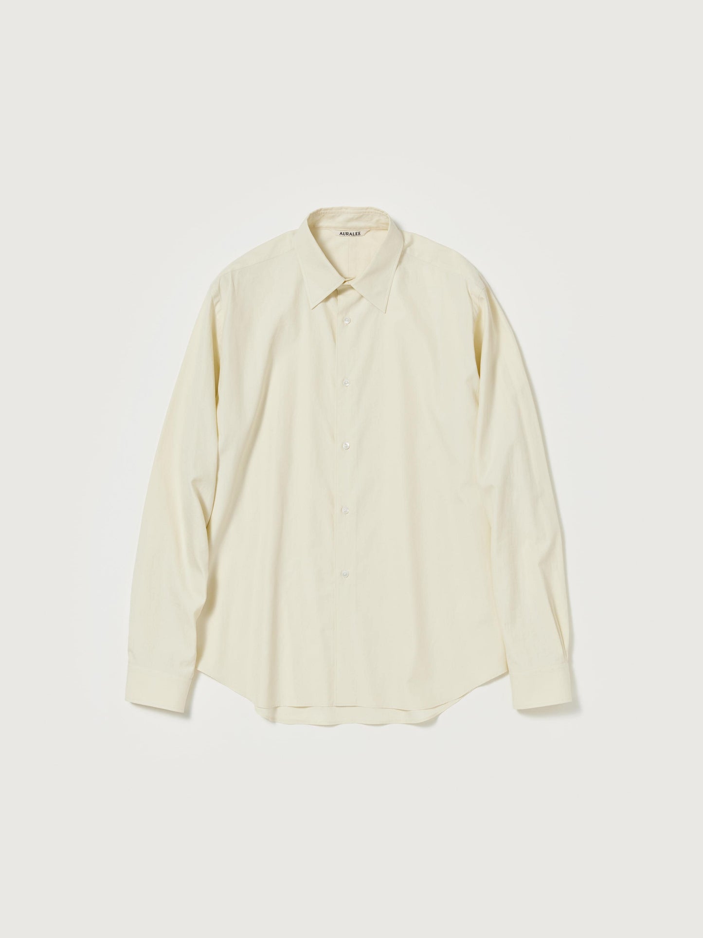 AURALEE WASHED FINX TWILL SHIRT