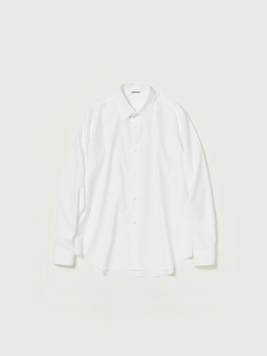 AURALEE WASHED FINX TWILL SHIRT