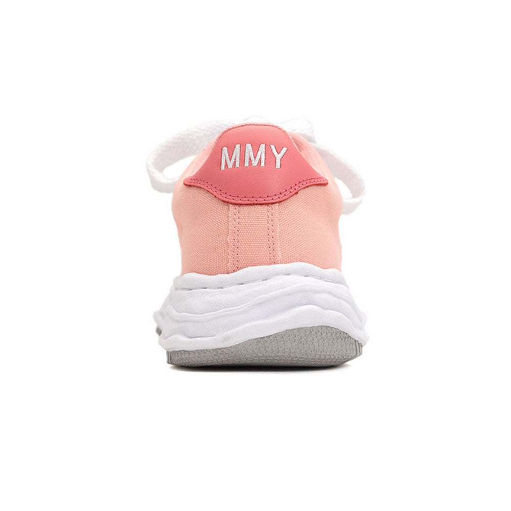 Maison MIHARA YASUHIRO WAYNE Original Sole Canvas Lowtop Sneaker Pink x White